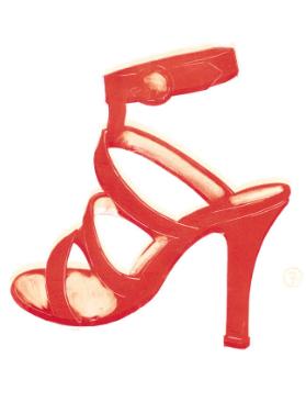 68. Red shoe
