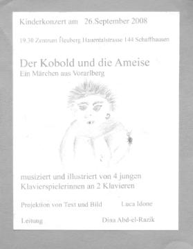 Der Kobold und die Ameise - Ein Märchen aus dem Vorarlberg