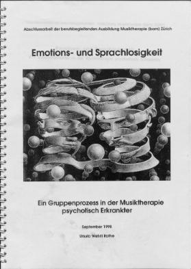 Emotions- und Sprachlosigkeit