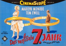 Das verflixte 7. Jahr - Marylin Monroe - Tom Ewell - Cinemascope