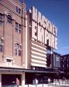 Tim Ronalds Architects, Richard Hollis, Hackney Empire Theatre, Schriftfassade aus Terrakotta, …