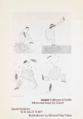 Ziegler Editionen & Grafik - David Hockney - Illustrationen zu Grimms Fairy Tales