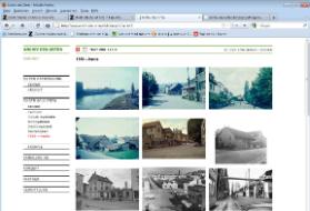 Screenshot Webseite Archiv des Ortes