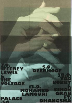 Jeffrey Lewis & The Voltage - Deerhoof - (...) - palace.sg
