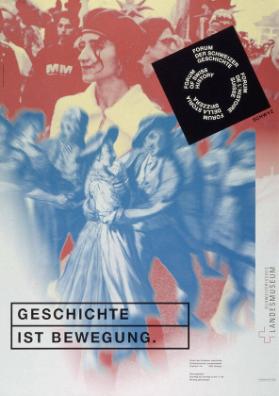 Geschichte ist Bewegung. - Forum der Schweizer Geschichte - Eröffnung 10 . Juni 1995 - Schweizerisches Landesmuseum