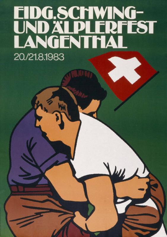Eidg. Schwing- und Aelplerfest - Langenthal - 20./21.8.1983