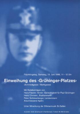 Einweihung des "Grüninger-Platzes"