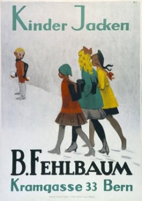 Kinder Jacken - B. Fehlbaum - Kramgasse 33 - Bern