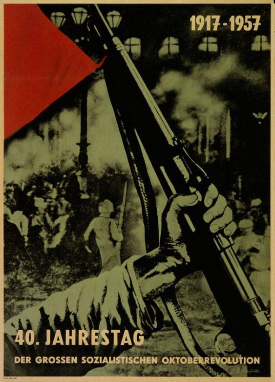 1917-1957 - 40. Jahrestag der grossen sozialistischen Oktoberrevolution
