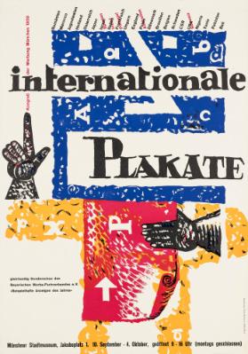 Internationale Plakate - Kongress der Werbung 1959 - Münchner Stadtmuseum