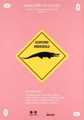 Achtung Krokodile - Krokodile in Bern