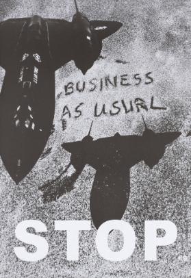 Business as usual - Stop #9 - U.S. Air Force - Crit-Icon Poster Tour