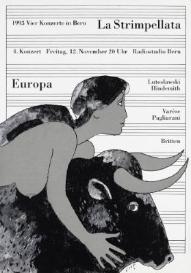 La Strimpellata - Vier Konzerte in Bern - 4. Konzert: Europa - Lutoslawski - Hindemith - Varèse - Pagliarani - Britten - Radiostudio Bern