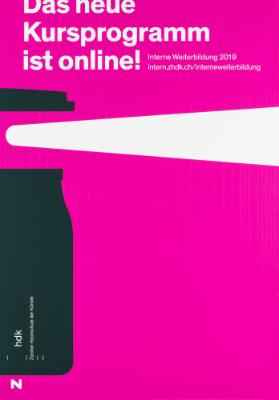 Das neue Kursprogramm ist online! Interne Weiterbildung 2019