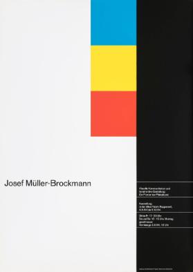 Josef Müller-Brockmann - Visuelle Kommunikation und konstruktive Gestaltung: Ein Pionier der Plakatkunst