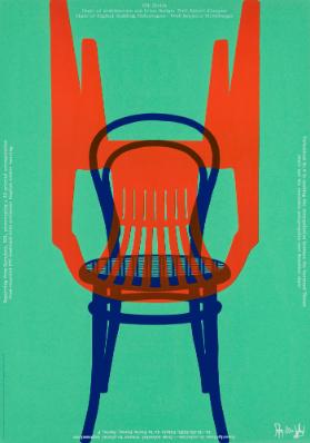 Turboblock Nr. 8 is seeking the interpolation between the bentwood Thonet chair and the stackable polypropylen cast Monobloc chair. Palais de la Porte Dorée, Paris