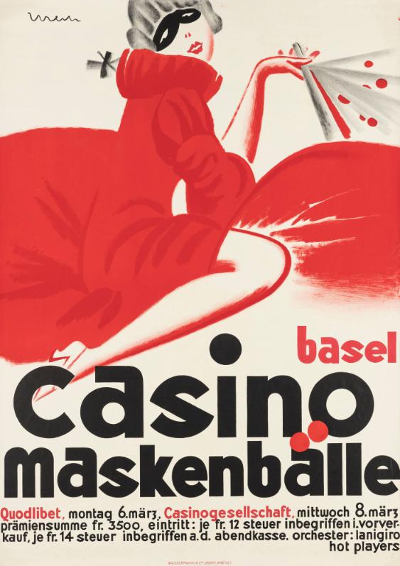 Maskenbälle Casino Basel - Quodlibet - Casinogesellschaft