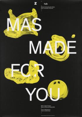 MAS Made For You - MAS in Creative Practice - Master of Advanced Studies (MAS) - Zentrum Weiterbildung