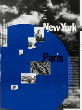 New York - Paris - The Shape of Two Cities -  A Junior Year Introduction to Architecture, Urban Planning, and Historic Preservation Held in New York and Paris - Columbia University - Graduate School of Architecture - Planning and Preservation