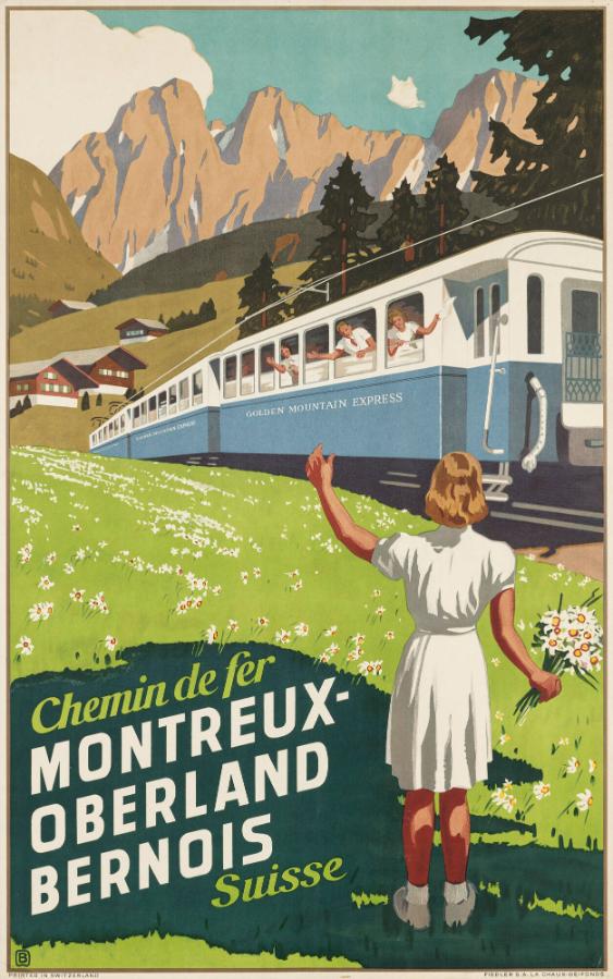 Chemin de fer Montreux-Oberland Bernois - Suisse