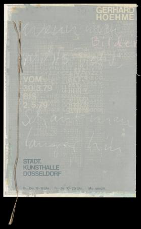 Gerhard Hoehme - Bilder - Städt. Kunsthalle Düsseldorf
