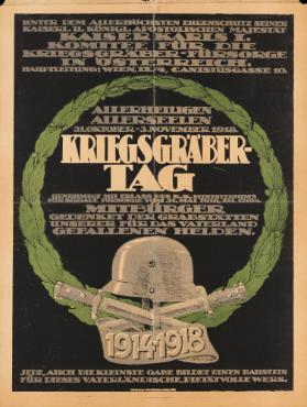 Allerheiligen Allerseelen - Kriegsgräber-Tag 1914-1918