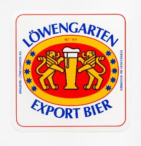Löwengarten Export Bier