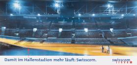 Damit im Hallenstadion mehr läuft: Swisscom. Swisscom