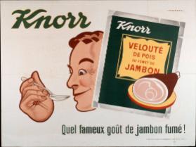 Knorr - Velouté de pois au fumet de jambon - Quel fameux goût de jambon fumé!