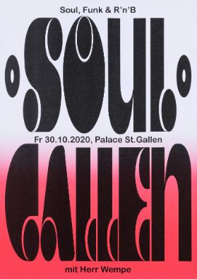 Soul Gallen - Soul, Funk & R'n'B mit Herr Wempe - Palace St. Gallen