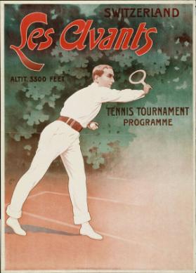 Les Avants - Switzerland - Tennis Tournament