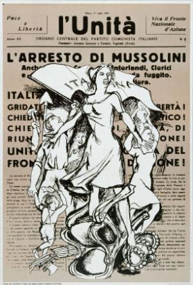 L'Unità - L'Arresto di Mussolini