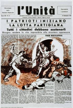 L'Unità - I Patrioti iniziano la lotta partigiana