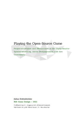 Playing the Open-Source Game