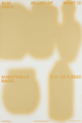 Alia Farid - In Lieu of What Is - Kunsthalle Basel