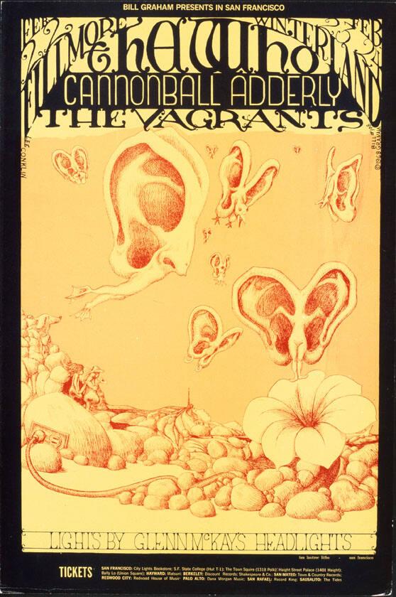 Bill Graham presents in San Francisco - Fillmore - Winterland - The Who - Cannonball Adderly - The Vagants