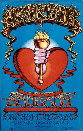 Bill Graham presents in San Francisco - Big Brother and The Holding Comp any - Santana - Chicago Transit Authority - Fillmore West