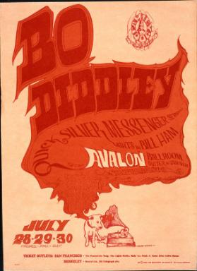 Bo Diddley - Quicksilver Messenger Service - Avalon Ballroom - Family Dog Productions