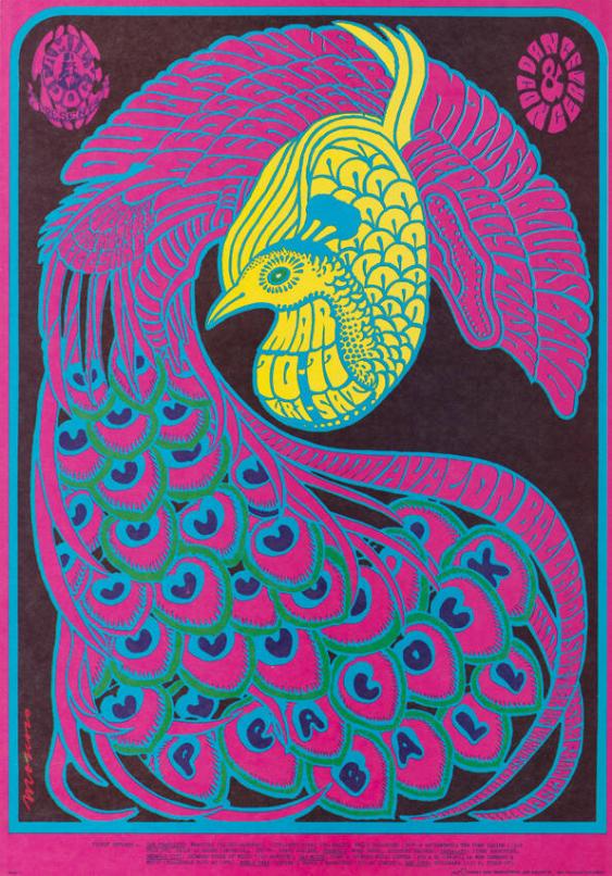 Quicksilver Messenger Service - Peacock Ball - Avalon Ballroom - Family Dog Productions