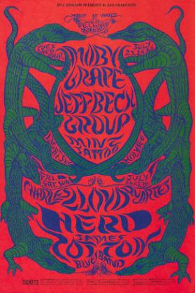 Bill Graham presents in San Francisco - Fillmore Carousel - Moby Grape - Jeff Beck Group