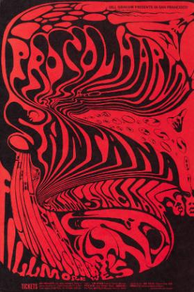 Bill Graham presents in San Francisco - Procol Harum - Santana - Salloom Sinclair - Fillmore West