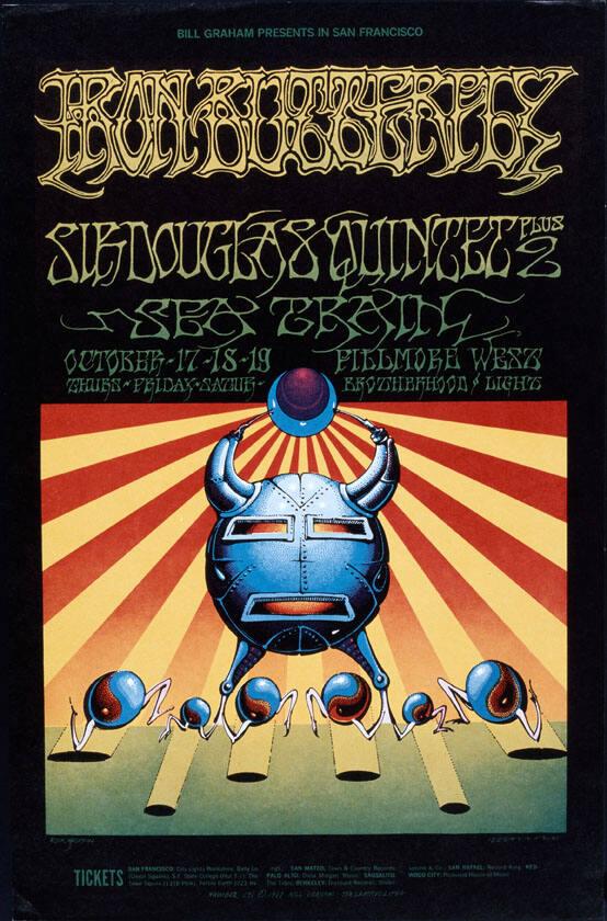 Bill Graham presents in San Francisco - Iron Butterfly - Sir Douglas Quintet - Sea Train - Fillmore West