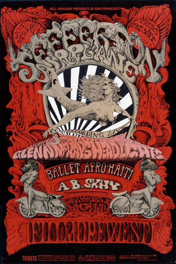 Bill Graham presents in San Francisco - Jefferson Airplane - Ballet Afro - Haiti - A.B. Skhy - Fillmore West