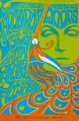 Bill Graham presents in San Francisco - The Yardbirds - The Doors - James Cotton Blues Band - Richie Havens - Fillmore
