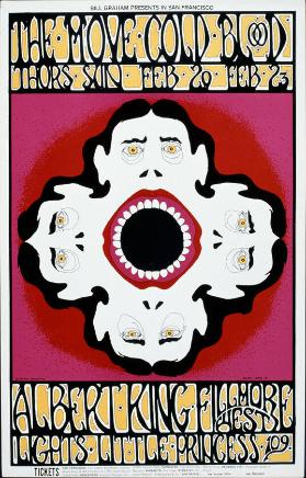 Bill Graham presents in San Francisco - The Move Cold Blood - Albert King - Fillmore