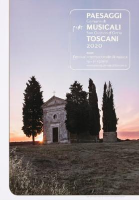 Paesaggi musicali toscani - Festival internazionale di musica - Comune di San Quirico d'Orcia