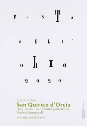Festa dell'olio 2020 - San Quirico d'Orcia