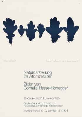 Naturdarstellung im Atomzeitalter - Bilder von Cornelia Hesse-Honegger - Graphik-Sammlung ETH Zürich