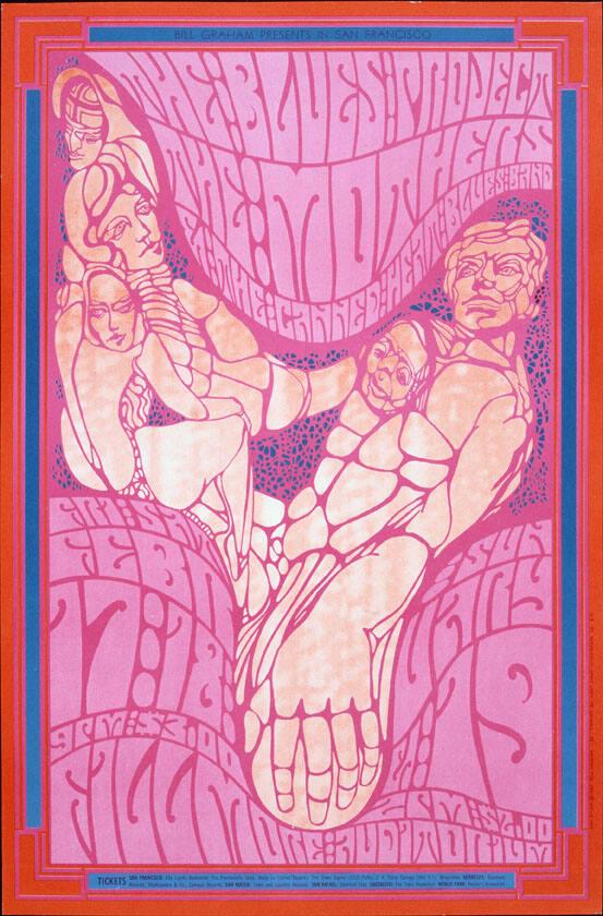 Bill Graham presents in San Francisco - The Blues Project - The Mothers - The Canned Heat Blues Band - Fillmore Auditorium