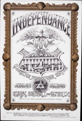 Independance - 4th July - Quicksilver Messenger Service - Siegal Schwall - The Phoenix - Avalon Ballroom - Family Dog Productions